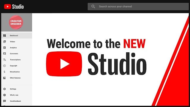 youtube studio:desktop,login,dashboard and monetization